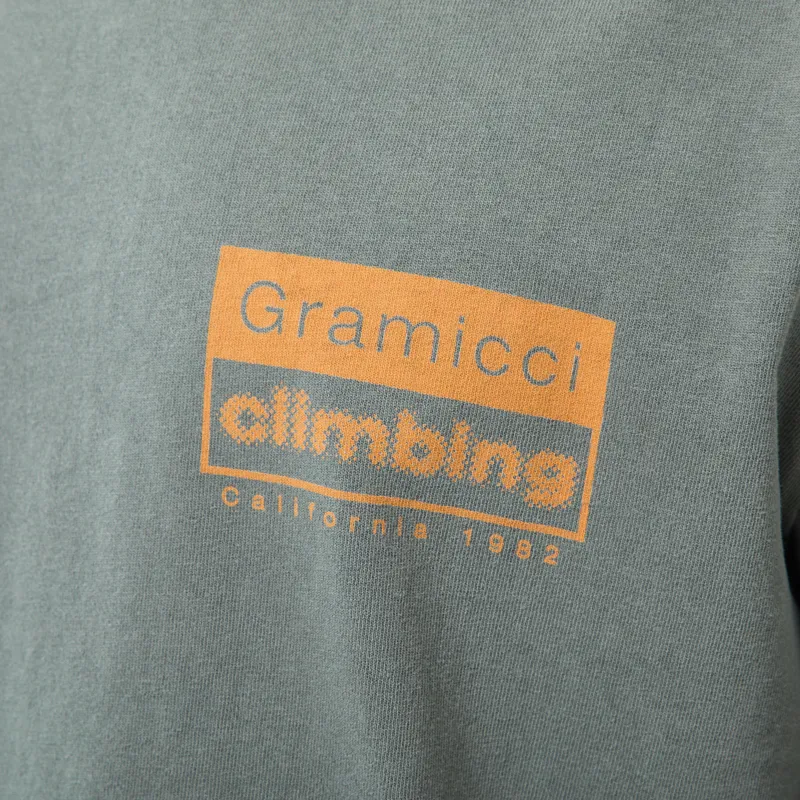 Gramicci Climbing T Shirt Sage Pigment-5