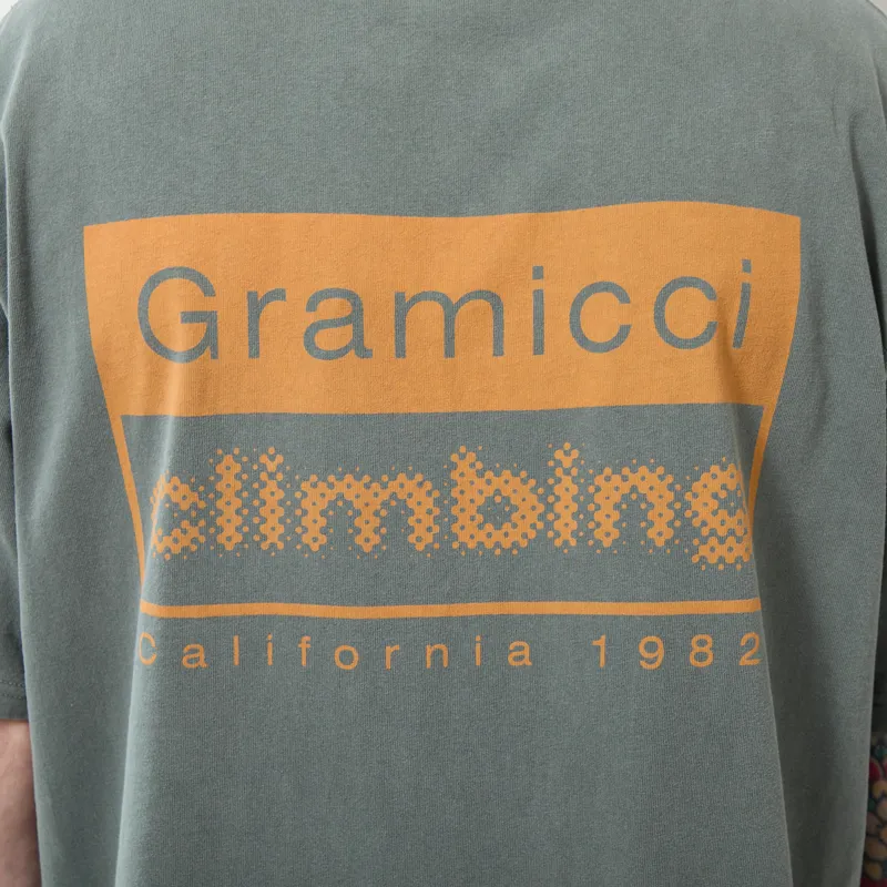Gramicci Climbing T Shirt Sage Pigment-4