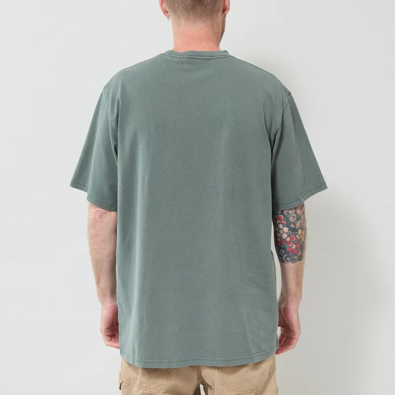Gramicci Bone T Shirt Sage Pigment-2