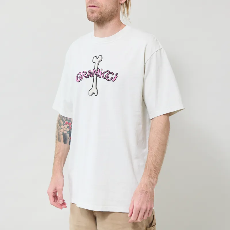 Gramicci Bone T Shirt Natural Pigment-1