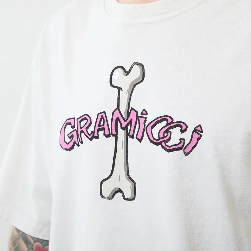 Gramicci Bone T Shirt Natural Pigment-4