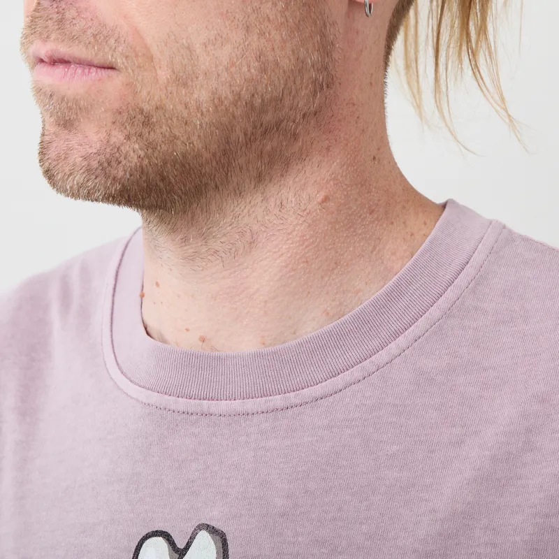 Gramicci Bone T Shirt Lilac Pigment-3