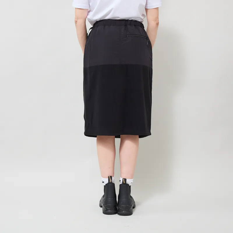 Gramicci Womens Thermal Fleece Skirt Black-2