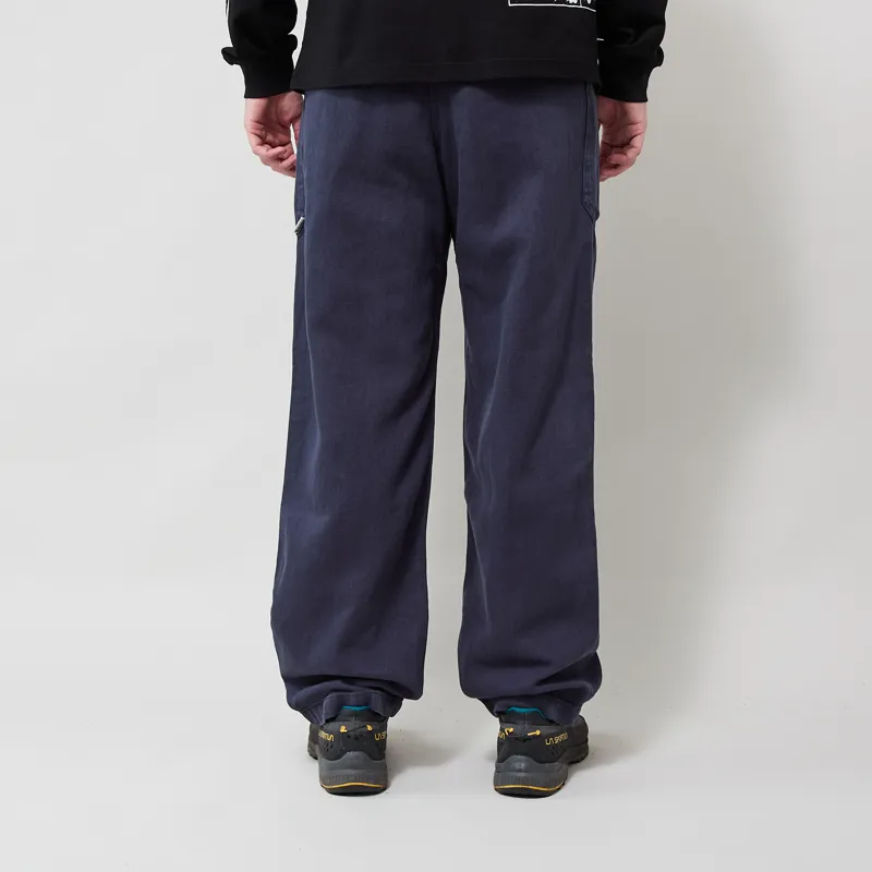 Gramicci Hemp Relaxed Pants Deep Blue-2