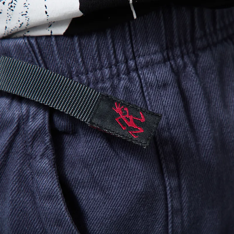 Gramicci Hemp Relaxed Pants Deep Blue-5
