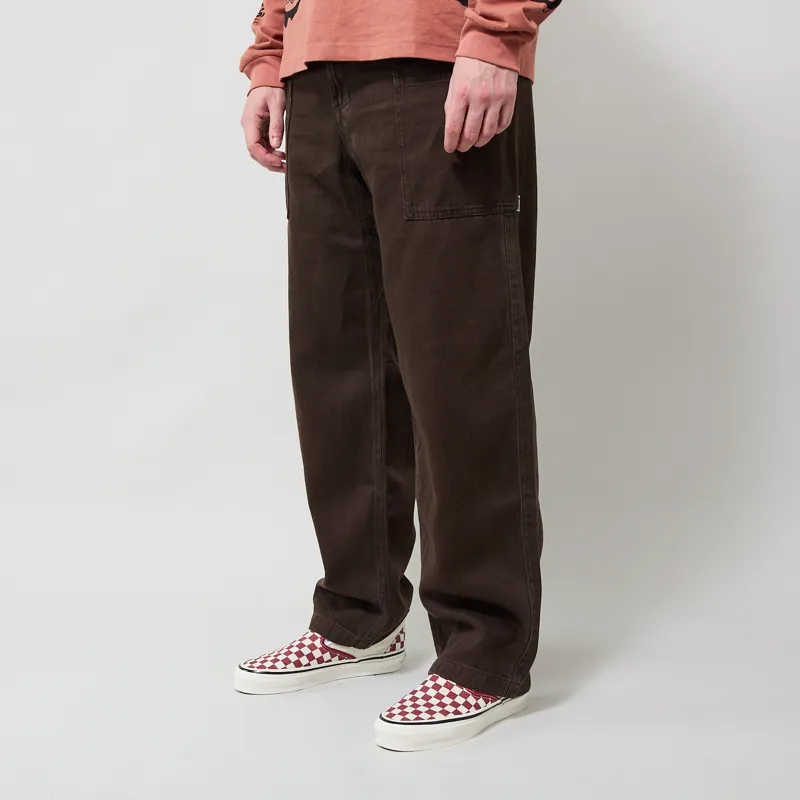 Gramicci Hemp Relaxed Pants Earth-1