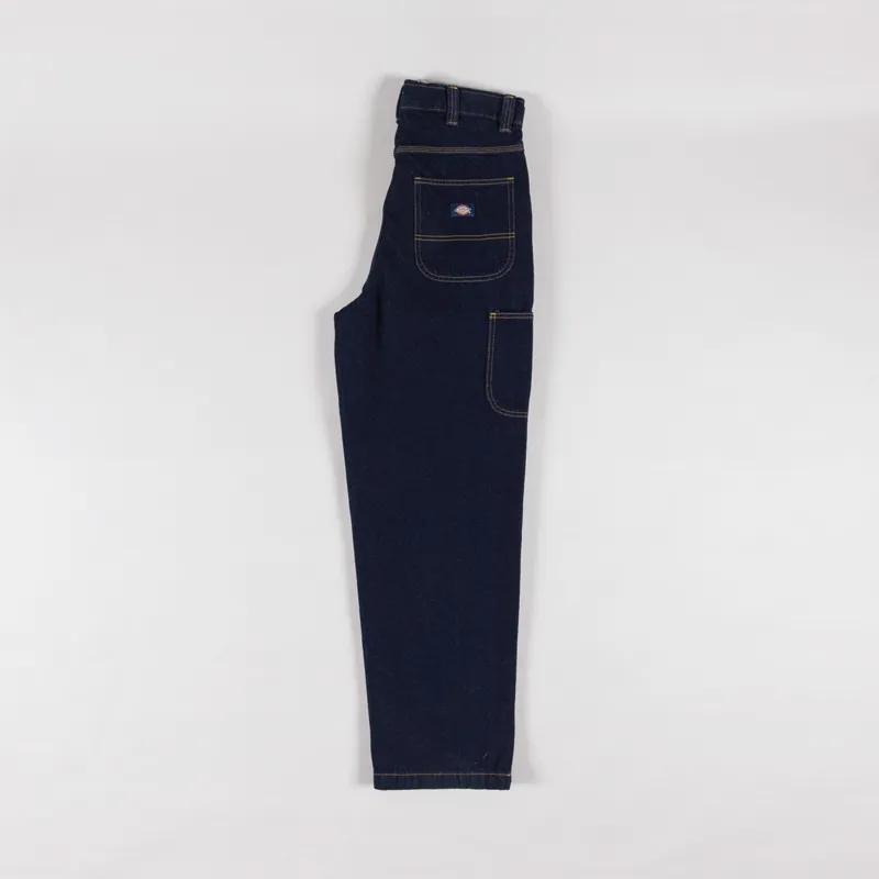 Dickies Madison Baggy Tapered Jeans Rinsed-2