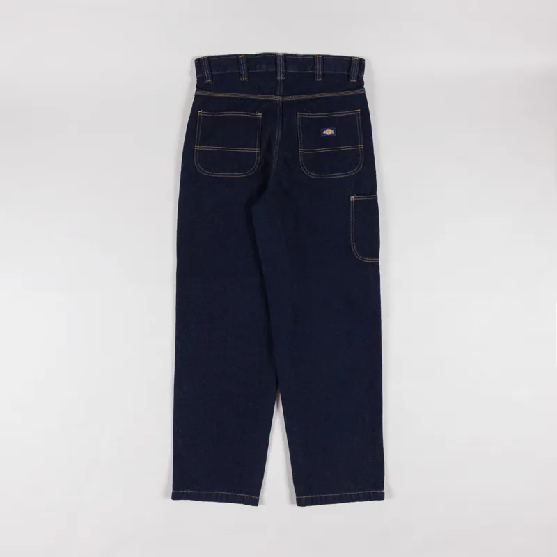 Dickies Madison Baggy Tapered Jeans Rinsed-1