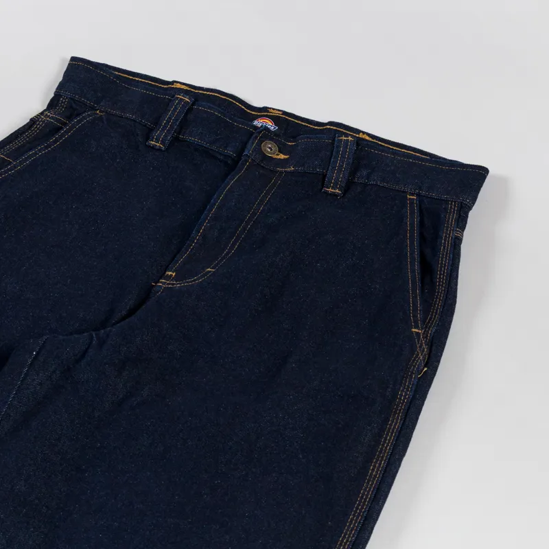 Dickies Madison Baggy Tapered Jeans Rinsed-5