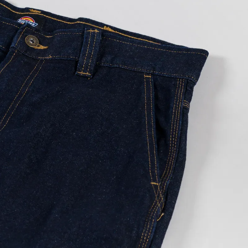 Dickies Madison Baggy Tapered Jeans Rinsed-9