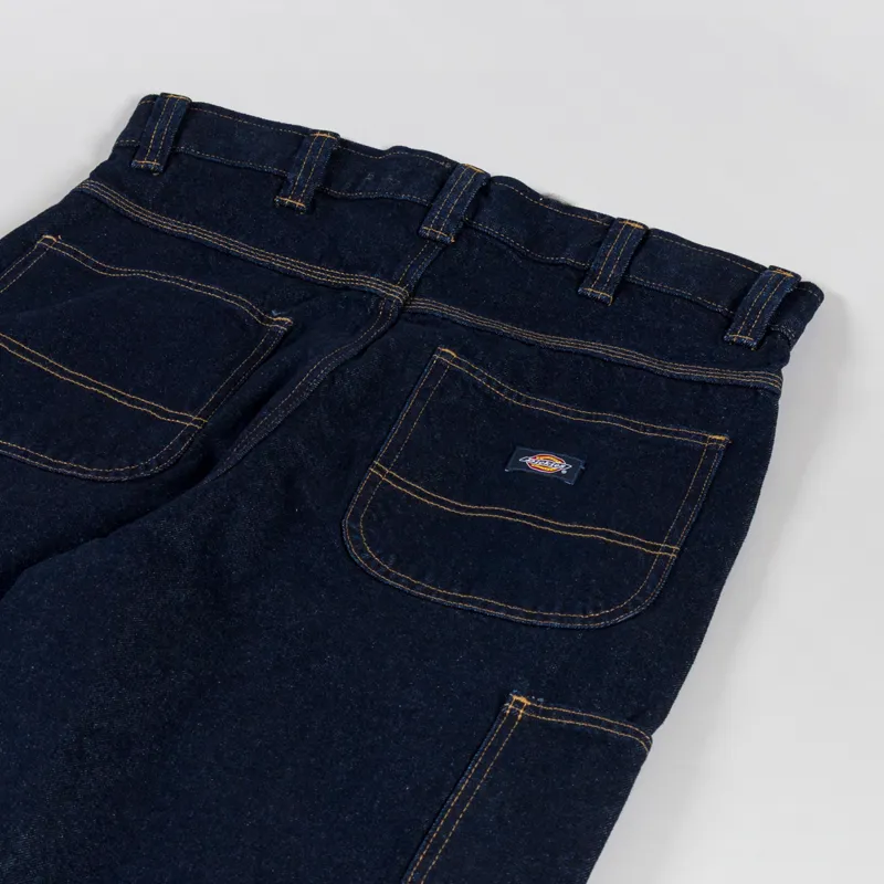 Dickies Madison Baggy Tapered Jeans Rinsed-6