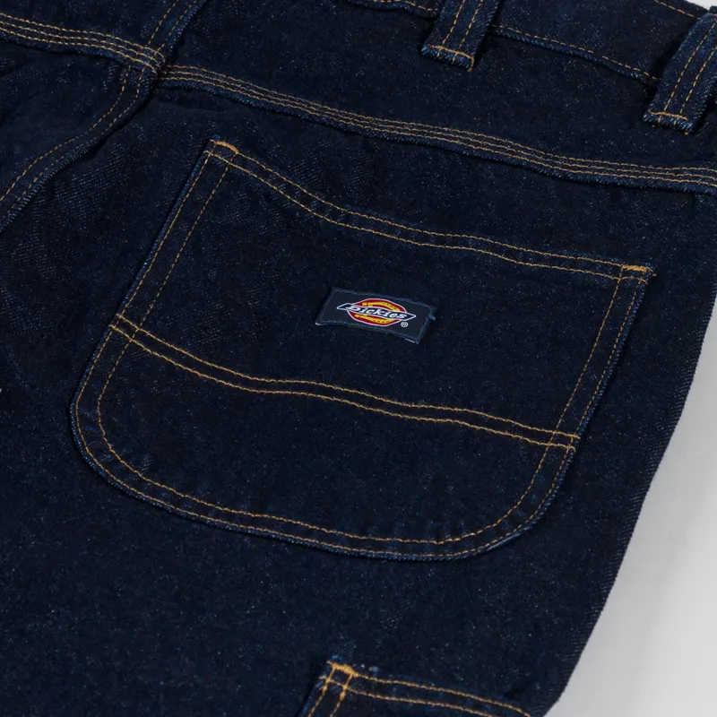 Dickies Madison Baggy Tapered Jeans Rinsed-10