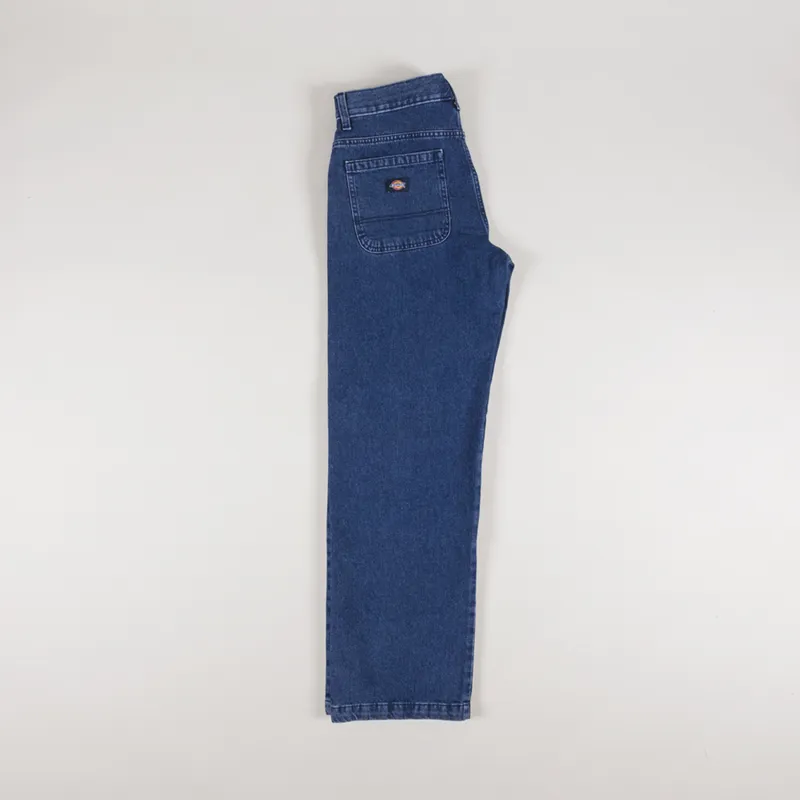 Dickies Double Knee Denim Pant Classic Blue-2
