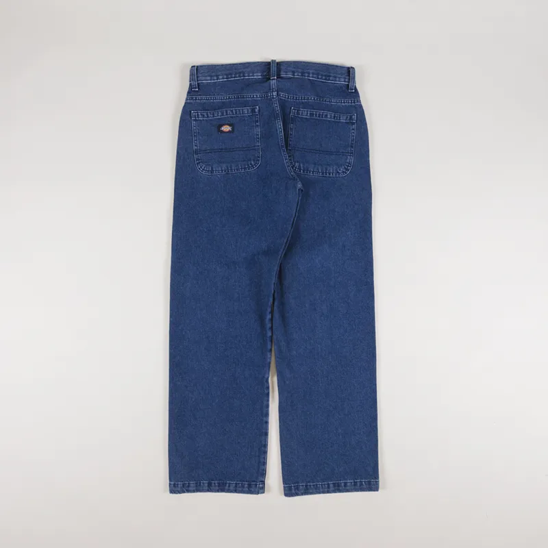 Dickies Double Knee Denim Pant Classic Blue