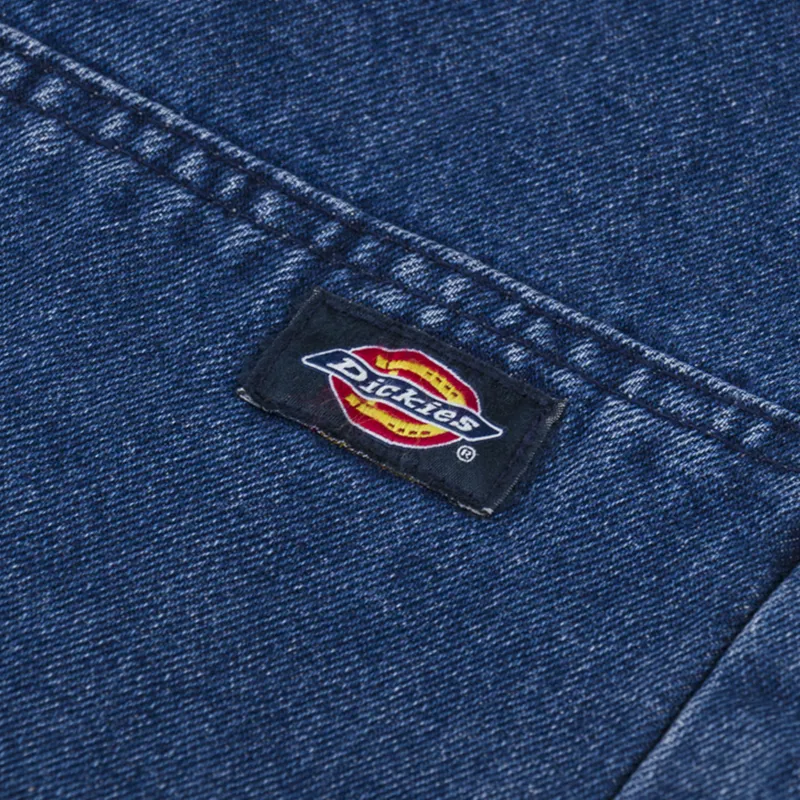 Dickies Double Knee Denim Pant Classic Blue-8