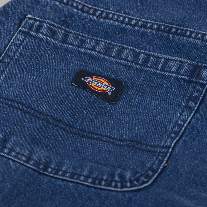 Dickies Double Knee Denim Pant Classic Blue-7