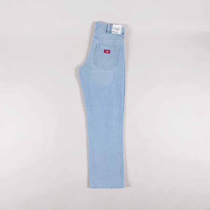 Dickies 954 Relaxed Straight Work Jeans Fog Blue-2