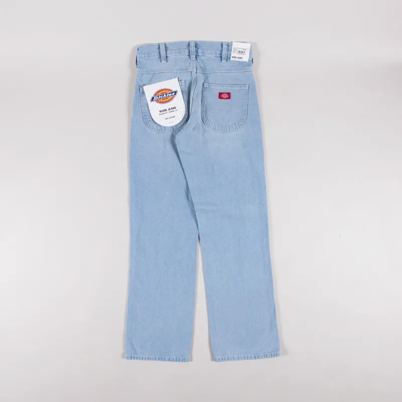 Dickies 954 Relaxed Straight Work Jeans Fog Blue