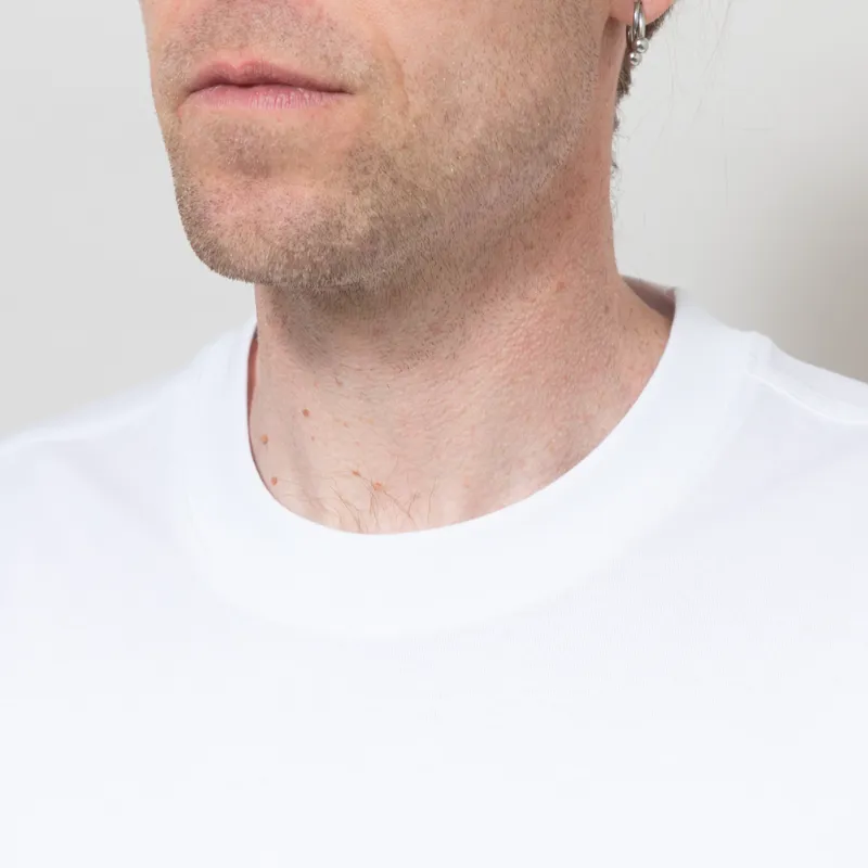 Dickies Plain City T Shirt White-3