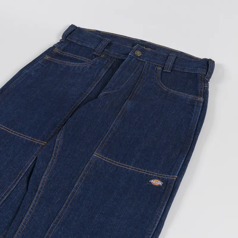 Dickies x Harley Davidson Denim Pants Rinsed Indigo Blue-5
