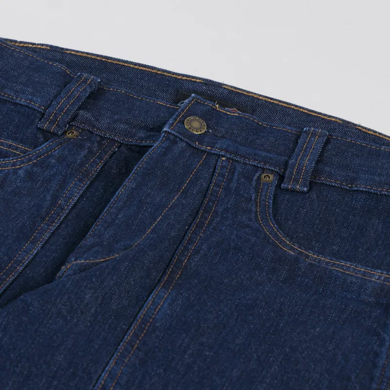 Dickies x Harley Davidson Denim Pants Rinsed Indigo Blue-6