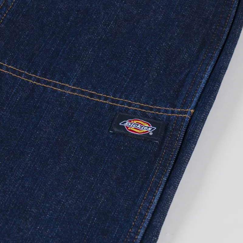 Dickies x Harley Davidson Denim Pants Rinsed Indigo Blue-8