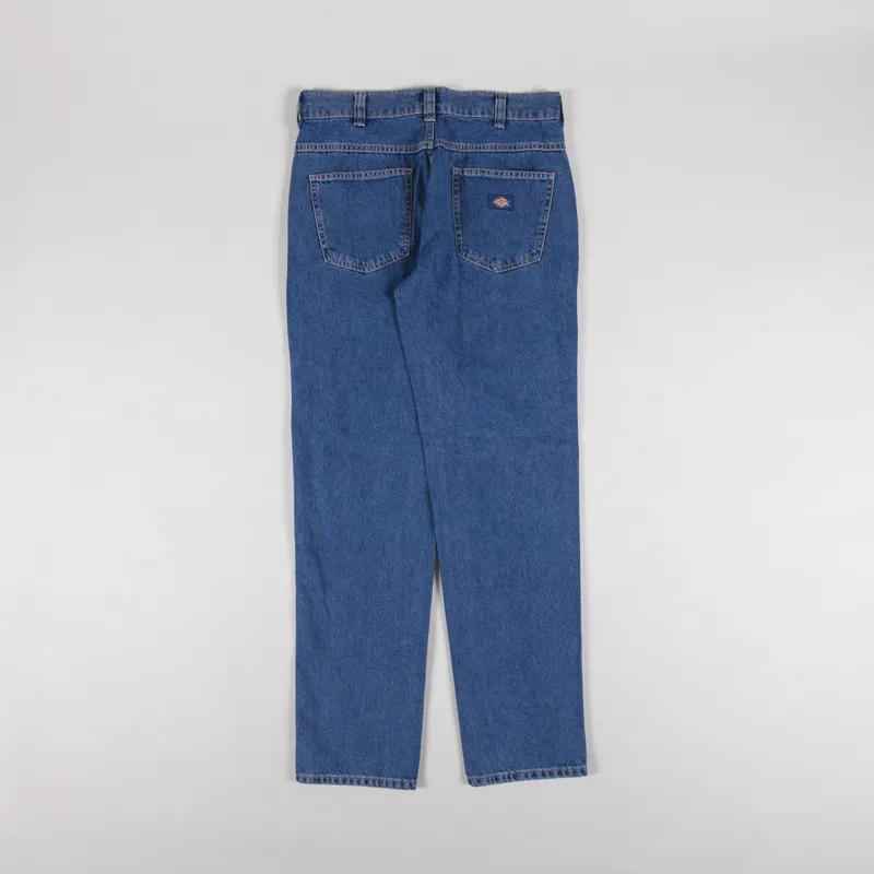 Dickies Houston Denim Trousers Classic Blue