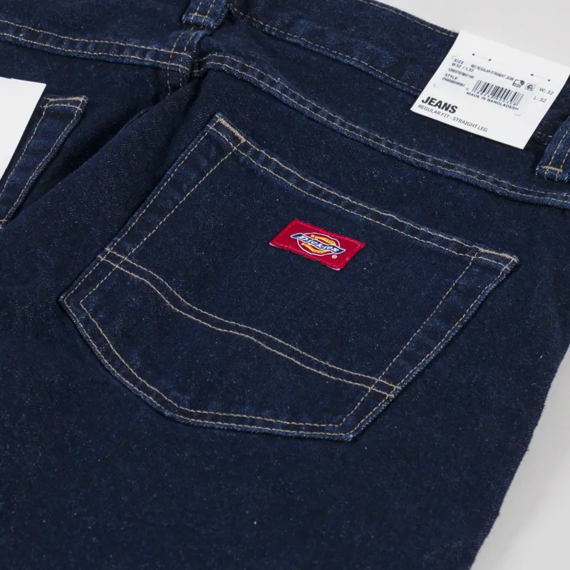 Dickies 983 Regular Straight Jeans Rinsed-7