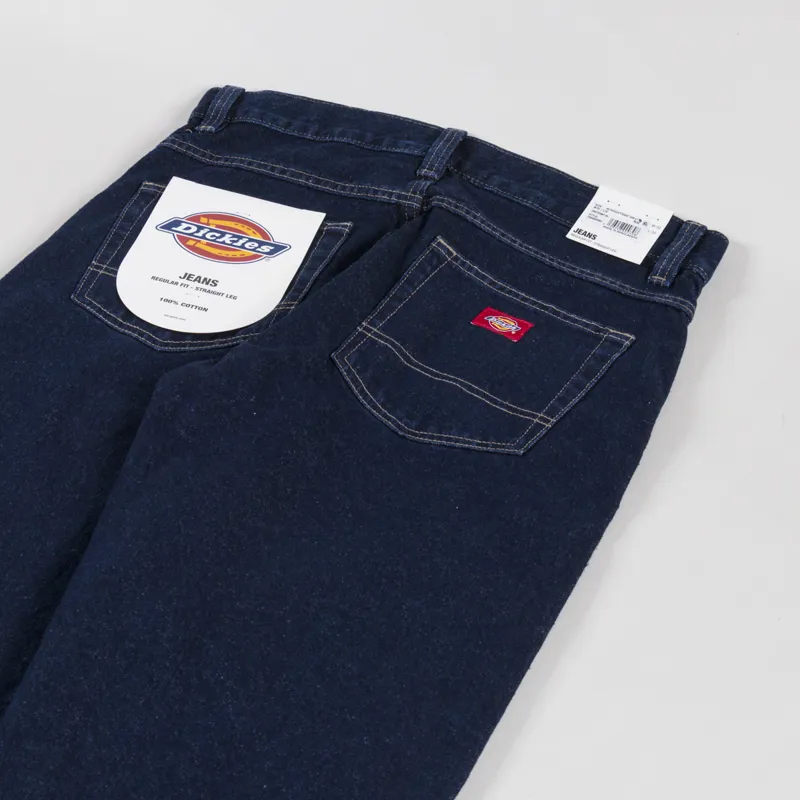 Dickies 983 Regular Straight Jeans Rinsed-5