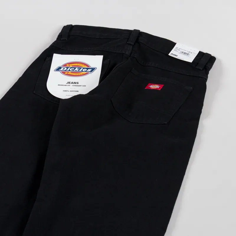 Dickies 983 Regular Straight Jeans Black-5