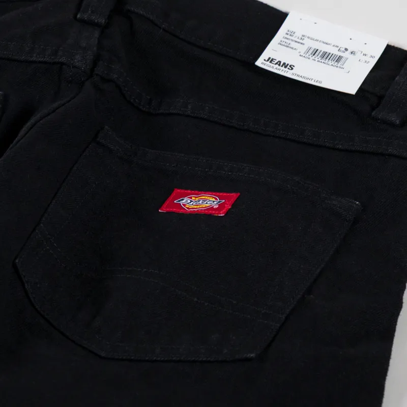 Dickies 983 Regular Straight Jeans Black-7