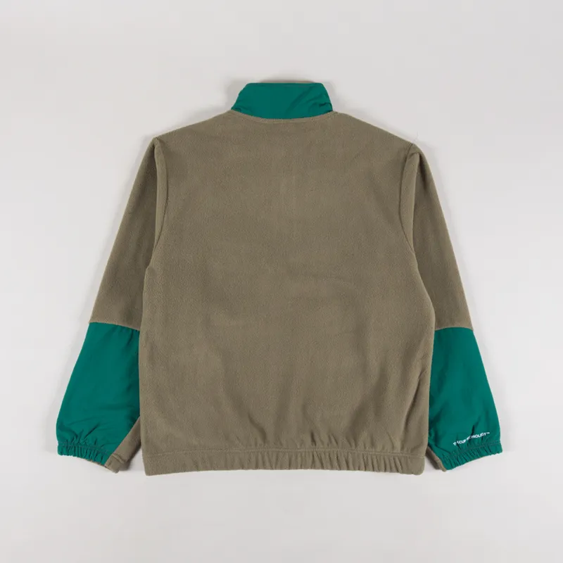 Huf Range 1/4 Zip Polar Fleece Olive-1