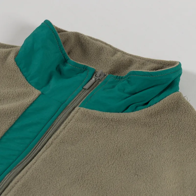 Huf Range 1/4 Zip Polar Fleece Olive-4