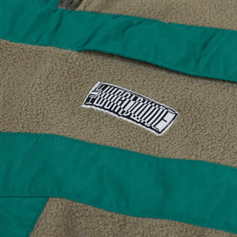 Huf Range 1/4 Zip Polar Fleece Olive-6