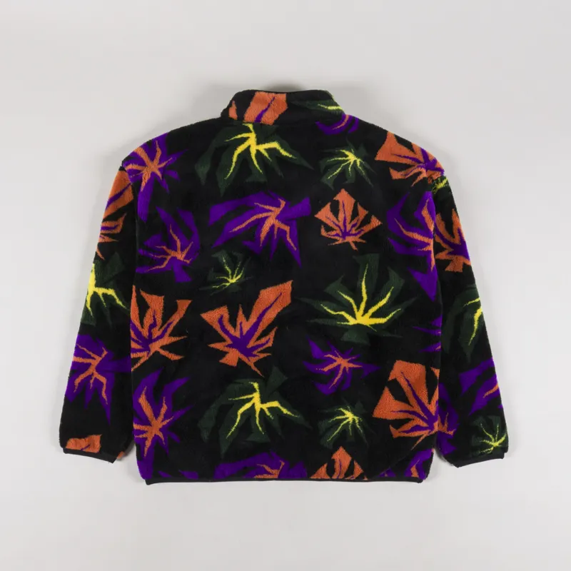 Huf Lowell Jacquard Sherpa Full-Zip Fleece Multi-1