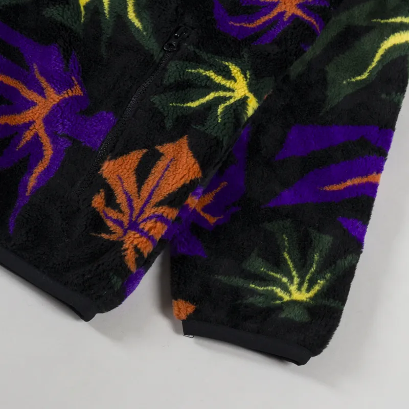 Huf Lowell Jacquard Sherpa Full-Zip Fleece Multi-7