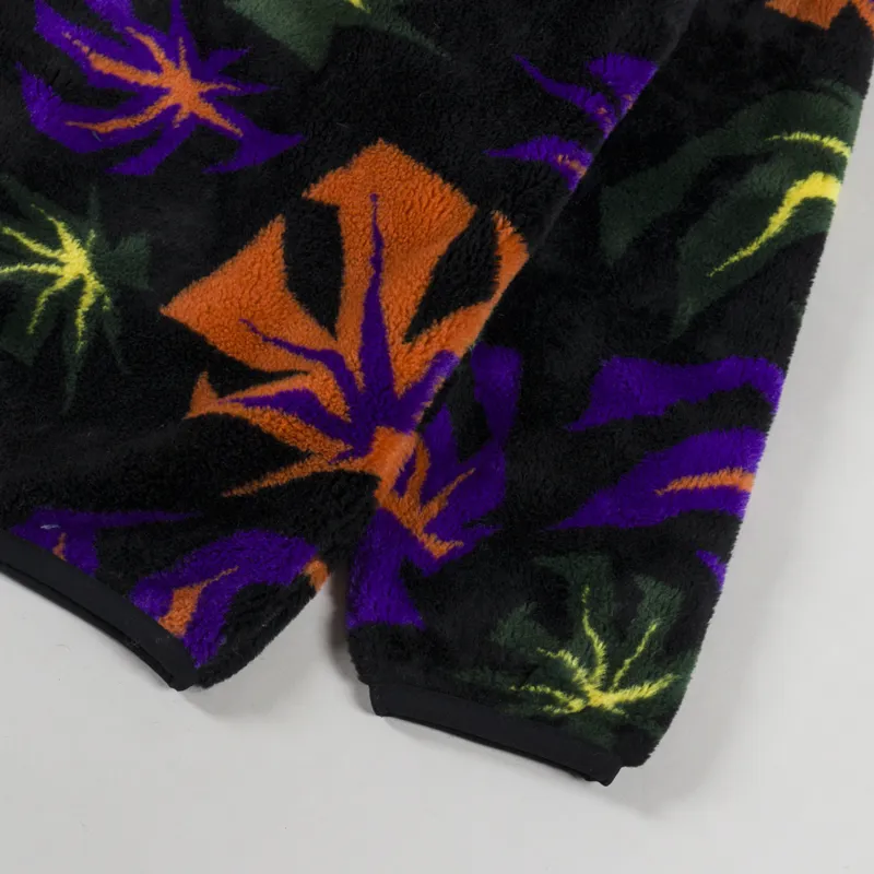 Huf Lowell Jacquard Sherpa Full-Zip Fleece Multi-6