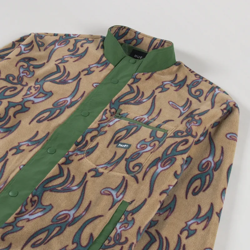 Huf Static Polar Fleece Oatmeal-2