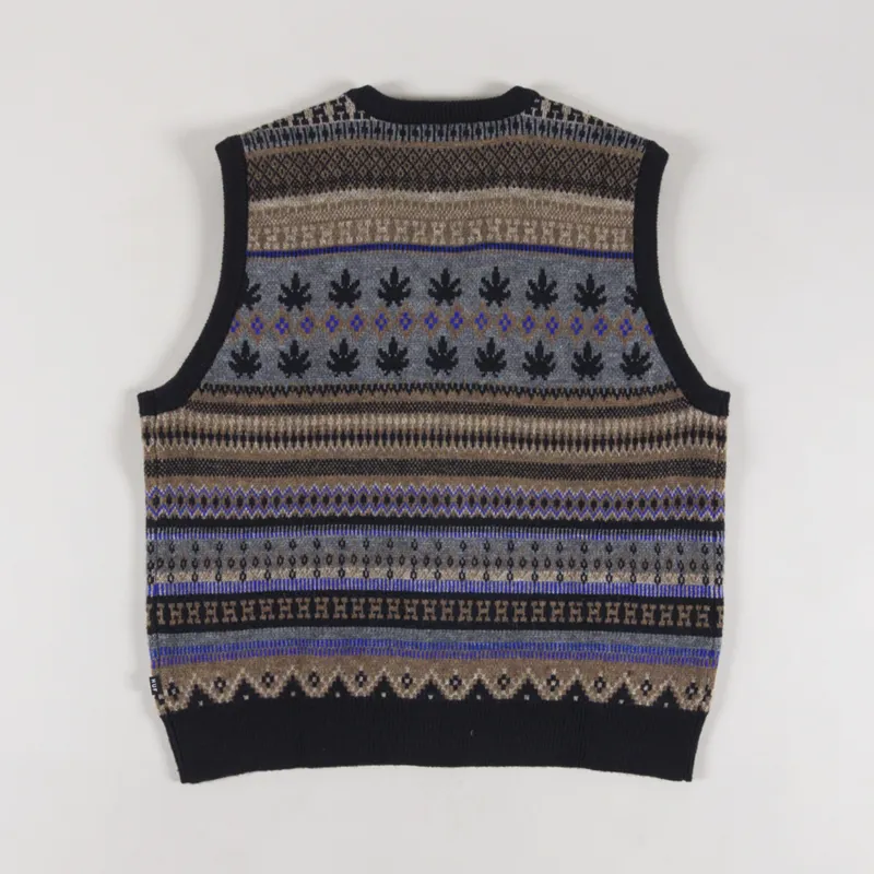Huf Gilbert Sweater Vest Multi-1