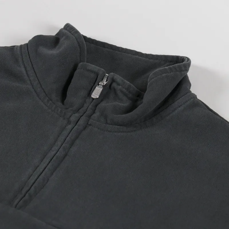 Huf Arch Enzyme 1/4 Zip Fleece Vintage Black-4