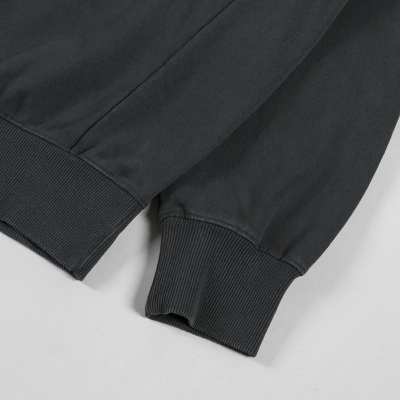 Huf Arch Enzyme 1/4 Zip Fleece Vintage Black-8