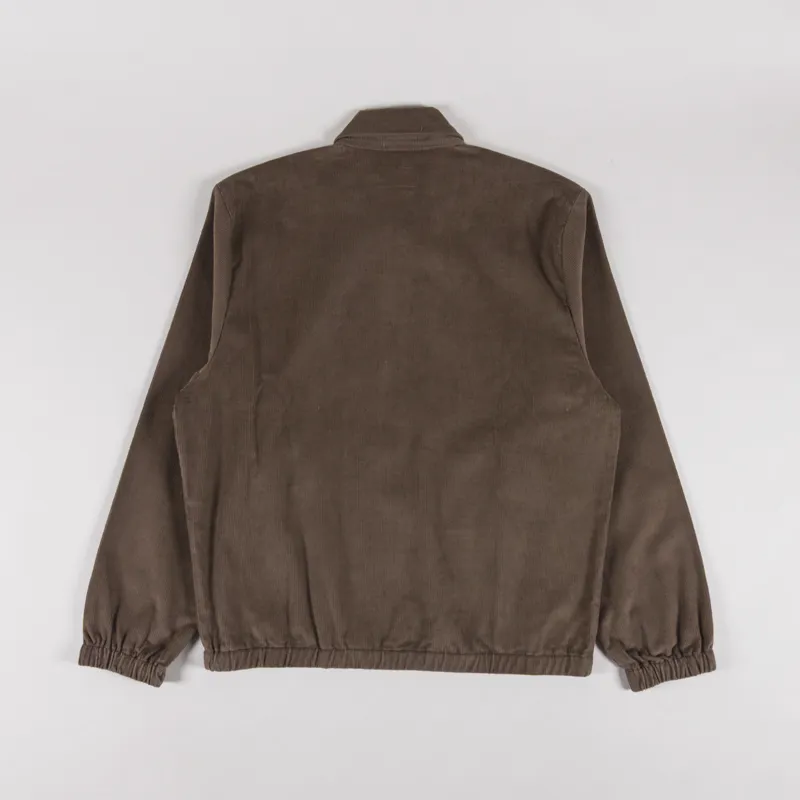 Huf 89 Corduroy Shop Jacket Chocolate-1