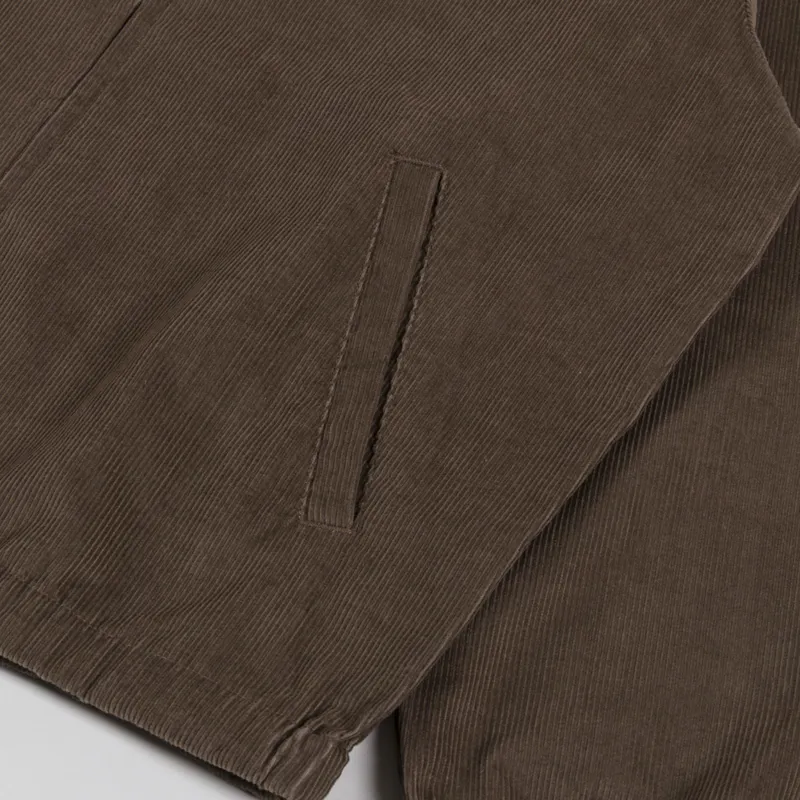 Huf 89 Corduroy Shop Jacket Chocolate-6