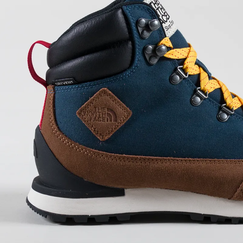 The North Face Back-To-Berkeley IV Textile Boots Shady Blue Monks Robe Brown-4