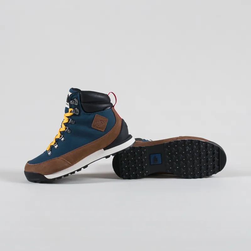 The North Face Back-To-Berkeley IV Textile Boots Shady Blue Monks Robe Brown-3