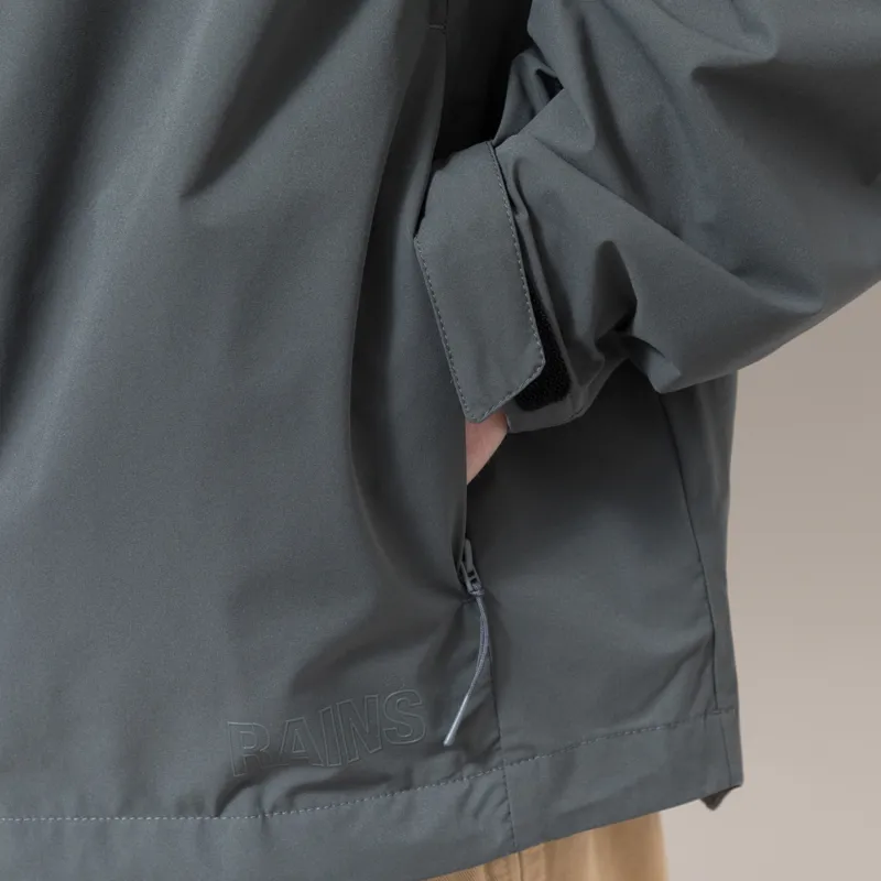 Rains Mito Jacket Dark Grey-6