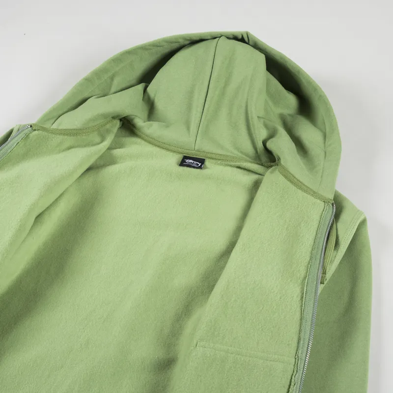 Stussy Ist Venus Zip Hoodie Moss-4