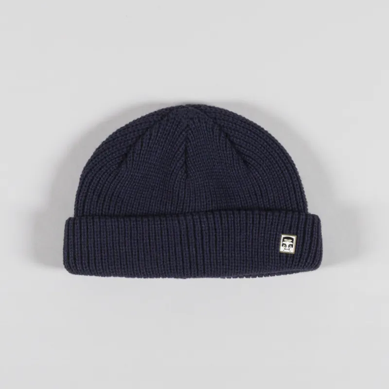 Obey Micro Beanie Academy Navy
