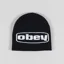 Obey Indirect Beanie Black