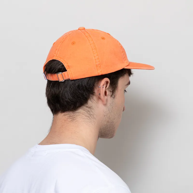 Obey Pigment Bold Six Panel Strapback Pigment Orange-2